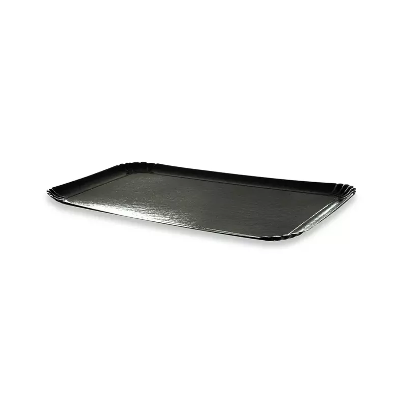 PLATEAU TRAITEUR 19X28CM NOIR INTERIEUR