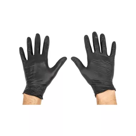 GANT NITRILE XL NOIR NON POUDRE