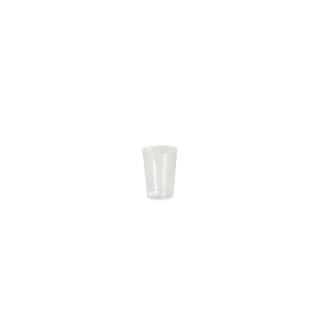 VERRINE PLASTIQUE REUTILISABLE FORME RONDE TRANSPARENTE