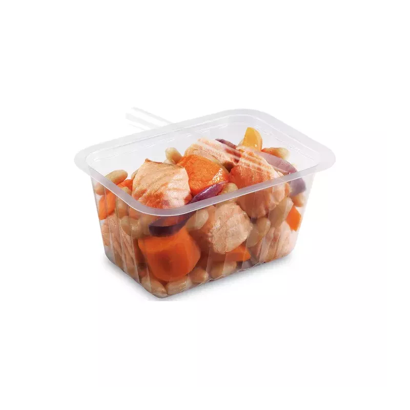 BARQUETTE SCELLABLE TRANSLUCIDE ALPHACEL PP 375G taille 137X96 H49MM