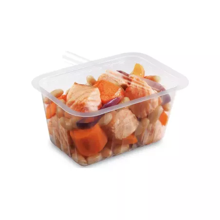 BARQUETTE SCELLABLE TRANSLUCIDE ALPHACEL PP 375G taille 137X96 H49MM