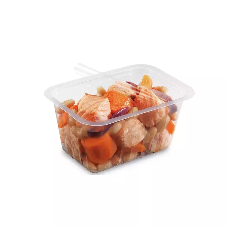BARQUETTE SCELLABLE TRANSLUCIDE ALPHACEL PP 500G taille 137X96 H66MM