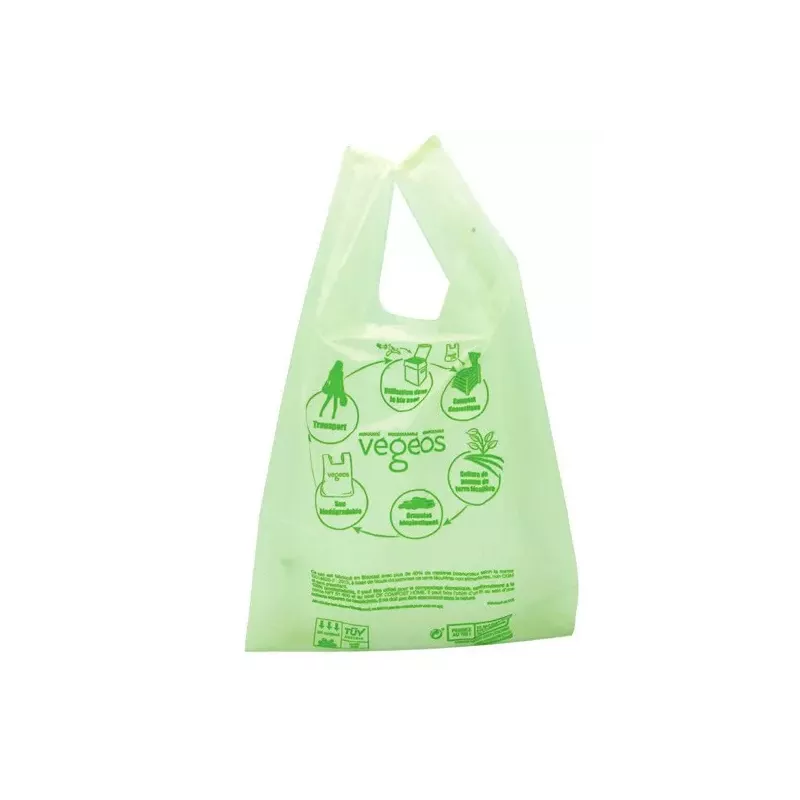 SAC BRETELLES BIODEGRADABLE 24+14X50CM