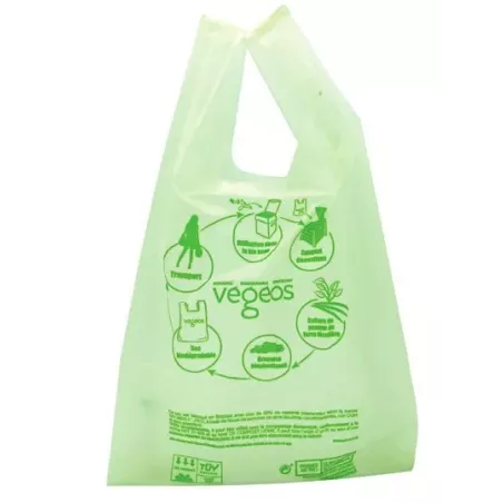SAC BRETELLES BIODEGRADABLE 24+14X50CM