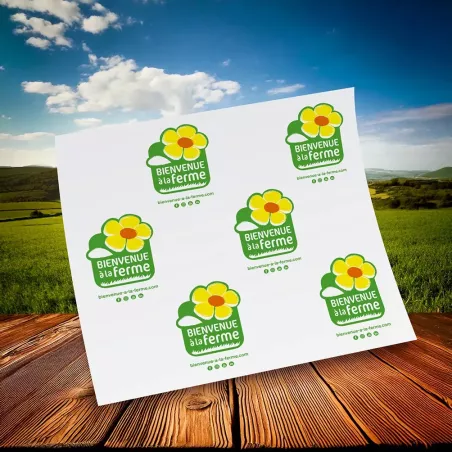 PAPIER ALIMENTAIRE "Bienvenue à la ferme " épaisseur 60G
