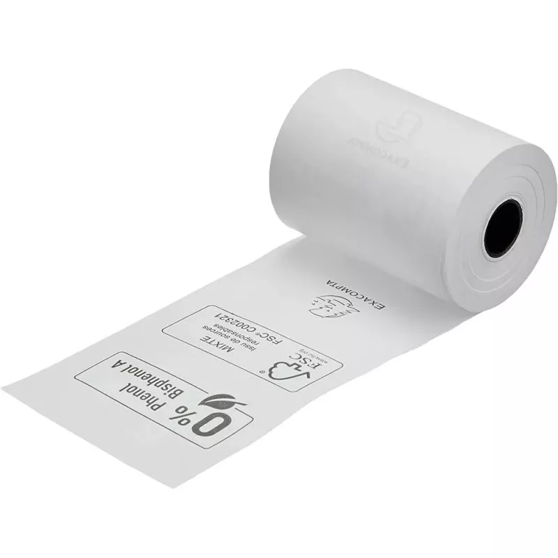 BOBINOT THERMIQUE 57X40X12MM 55GRS SANS BPA 50 ROULEAUX POUR TPE